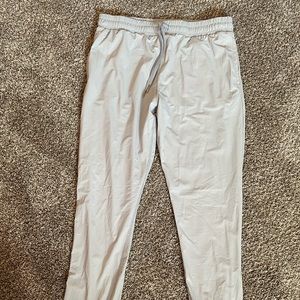 ZYIA Activewear Gray Everywhere zipper joggers size Large